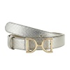 H.A.N Rosaline | Lederen damesriem 3cm | Light-Gold