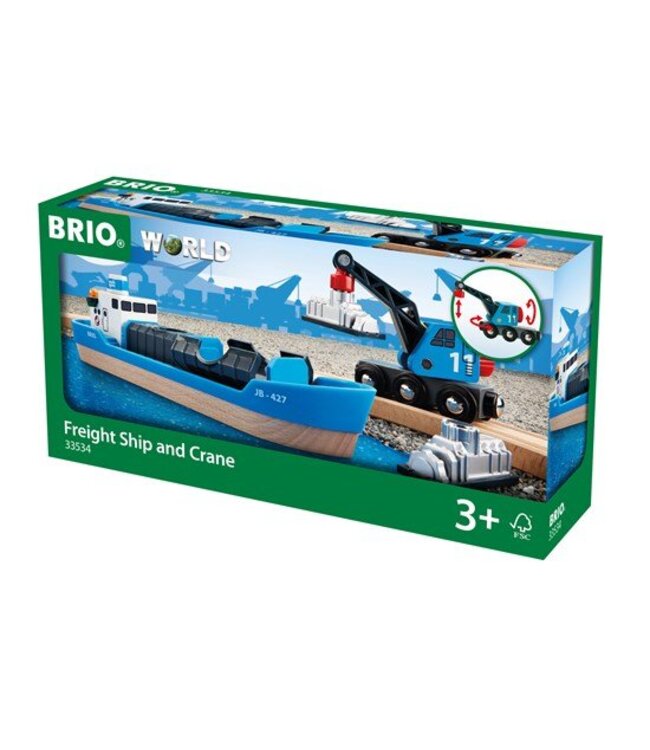 Brio Vrachtschip & Kraan