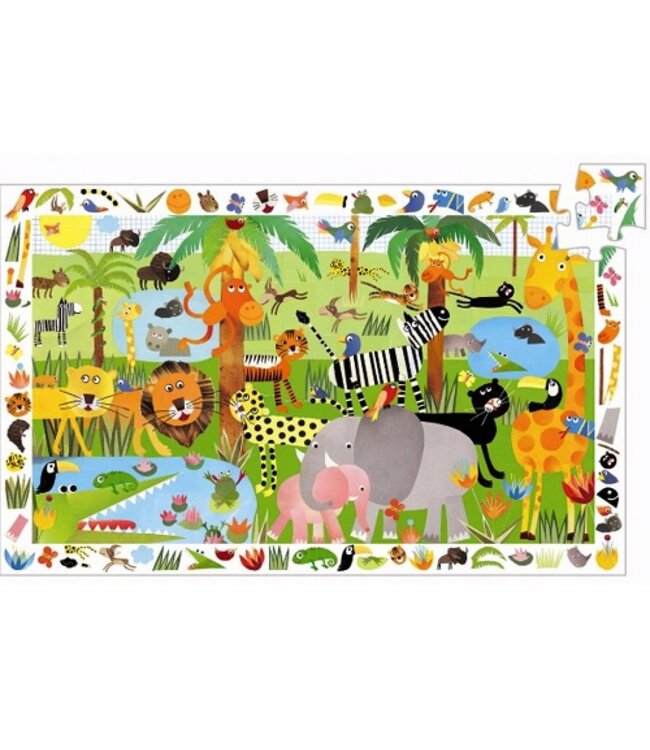 Djeco Observatie Puzzel Jungle -35