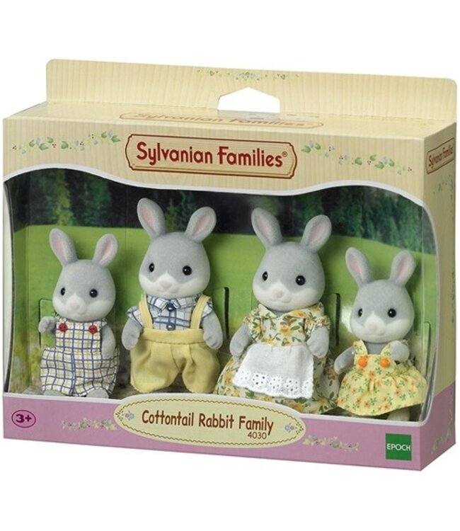 Sylvanian Families Cottontail Rabbit Familie