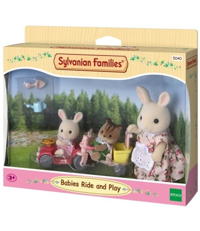 Sylvanian Families Babies Ride And Play