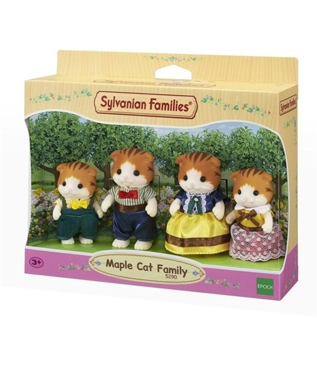Sylvanian Families Maple Cat Familie