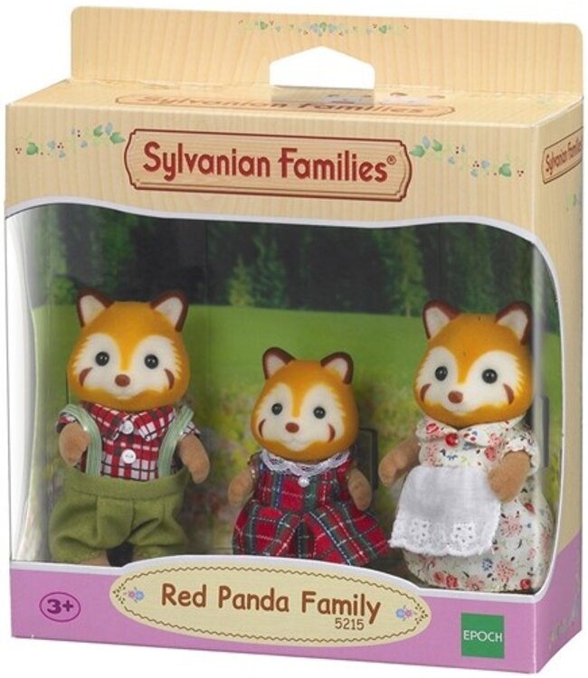 Sylvanian Families Red Panda Familie