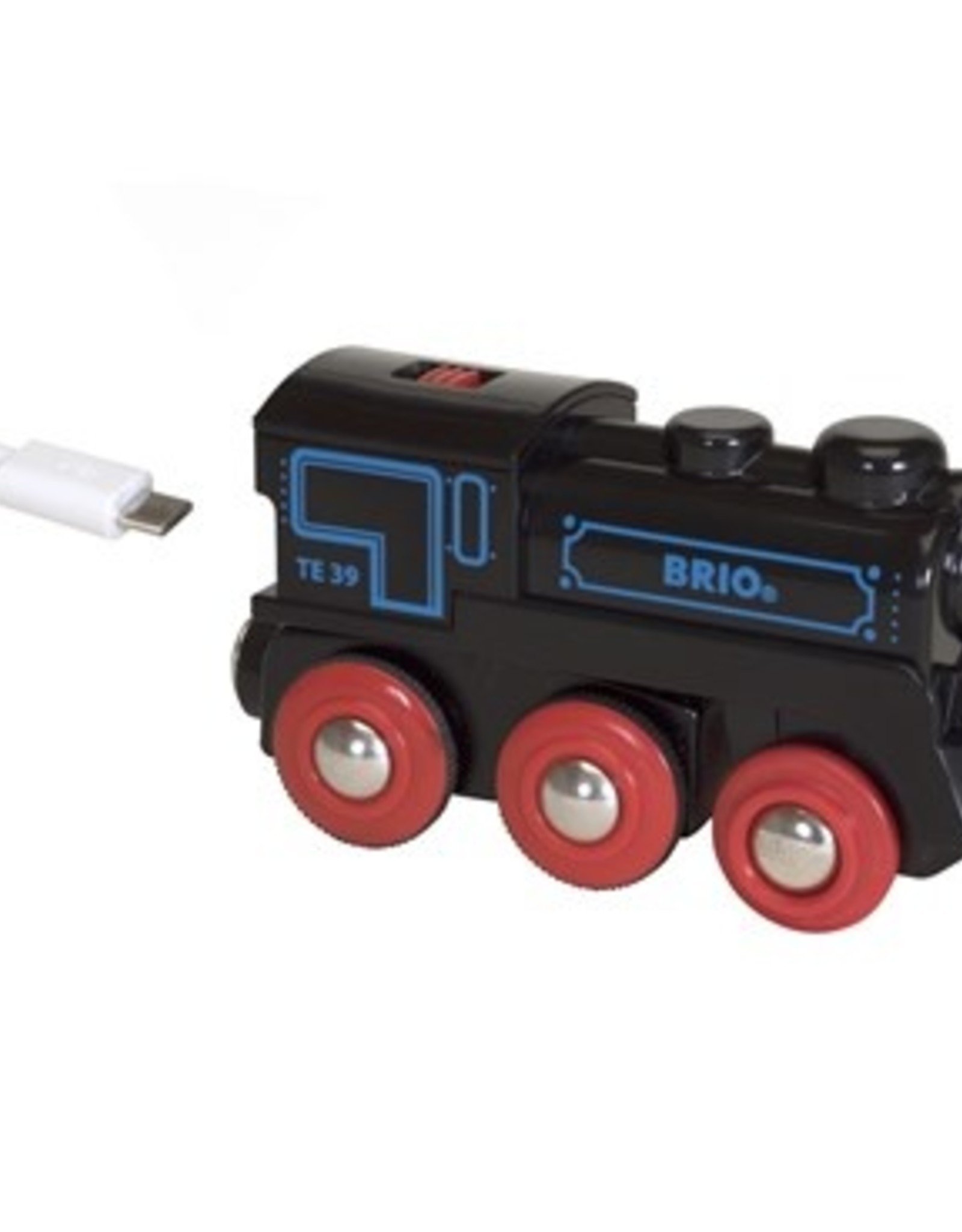 Brio Oplaadbare Locomotief met mini USB-kabel