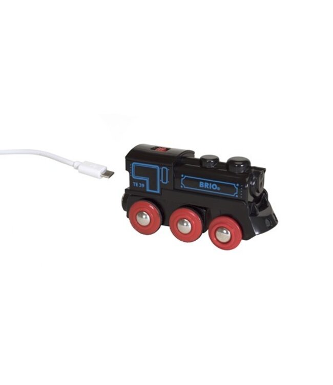 Brio Oplaadbare Locomotief met mini USB-kabel