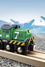 Brio Locomotief voor goederentrein op batterijen