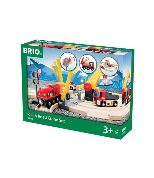 Brio Treinset Weg & Takelkraan