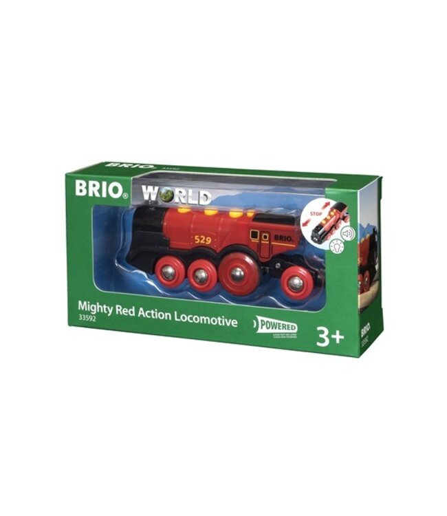 Brio Rode Locomotief