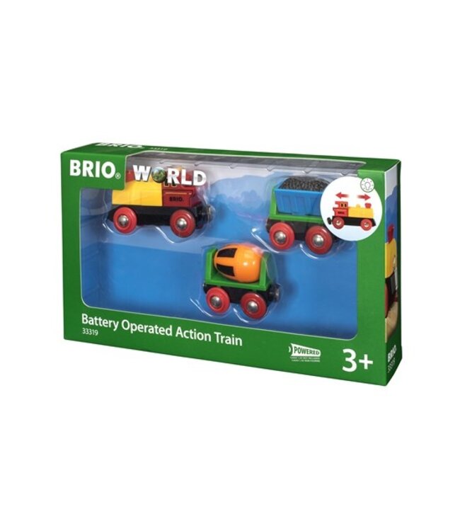 Brio Actietrein op Batterijen