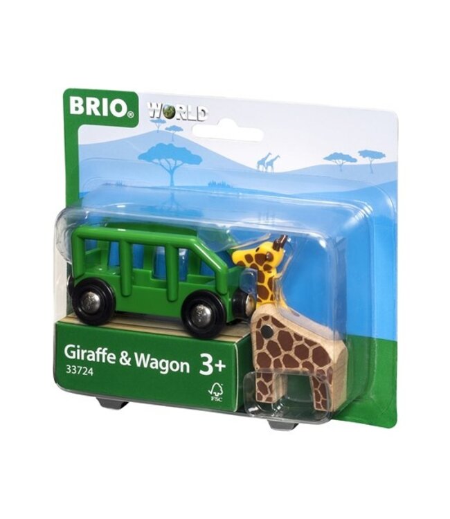 Brio Giraf en wagon
