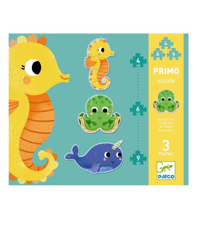 Djeco Puzzel Primo In de Zee