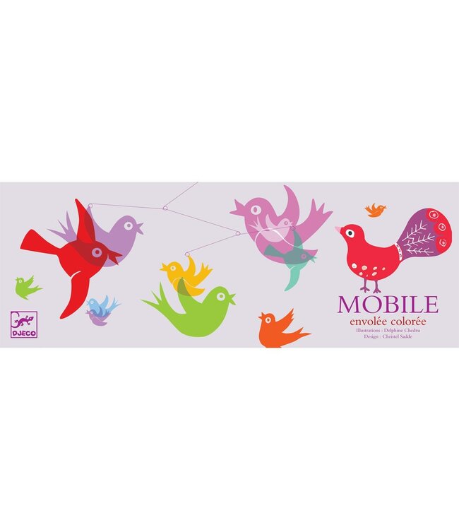 Djeco Mobiel Vogels