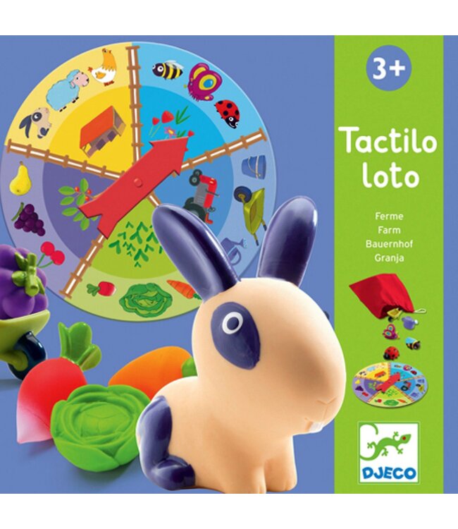 Djeco Tactilo Loto Boerderij