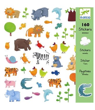 Djeco Stickers Wilde Dieren