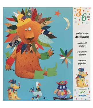 Djeco Dieren Creëren met Stickers