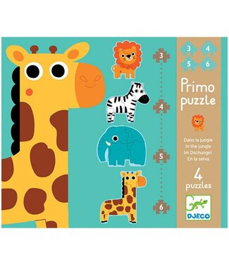 Djeco Puzzel Primo Jungle