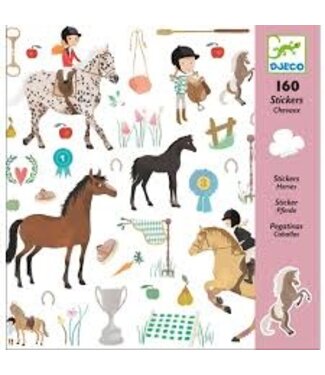 Djeco Stickers Paarden