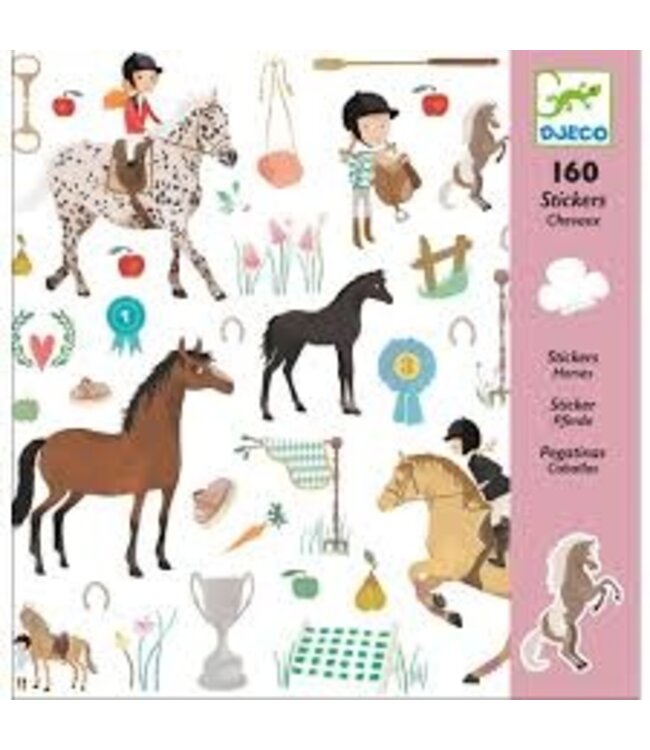 Djeco Paarden Stickers