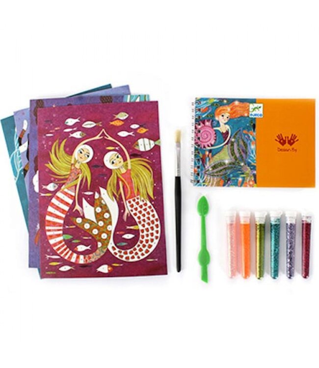 Djeco Glitter Zeemeermin