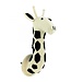 Fiona Walker Dierenkop Giraffe Zwart Wit - medium