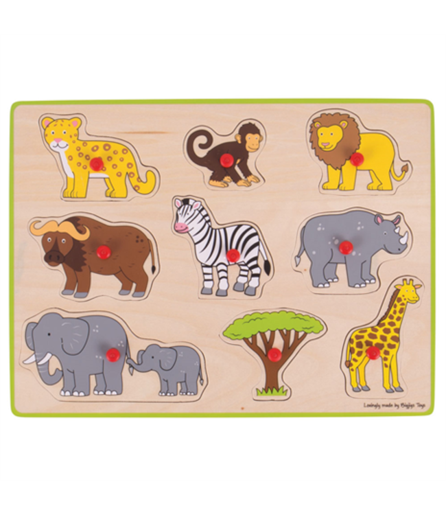 Bigjigs Puzzel Jungle 3+