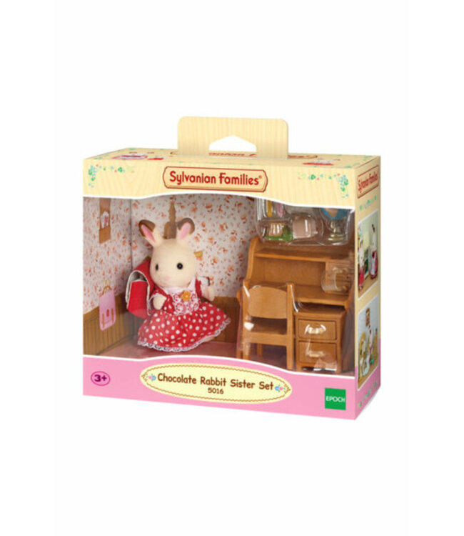 Sylvanian Families Chocolate Rabbit Sister Set