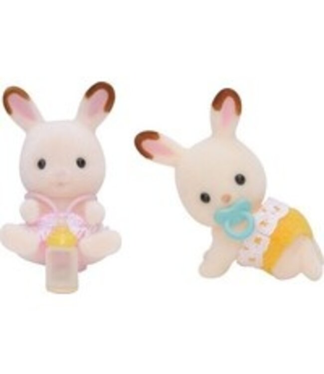 Sylvanian Families Chocolate Rabbit Twins
