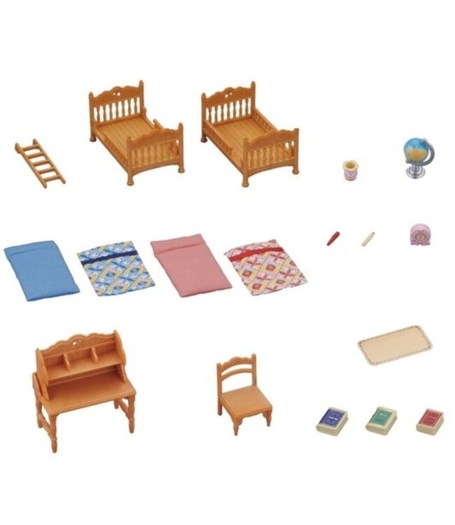 Sylvanian Families Childrens Bedroom Set