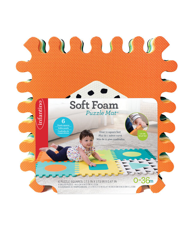 Infantino Soft Foam Puzzle Mat