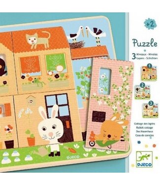 Djeco Puzzel Chez-Carot