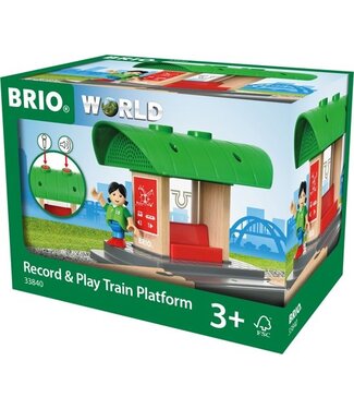 Brio Record & Play Train Platform