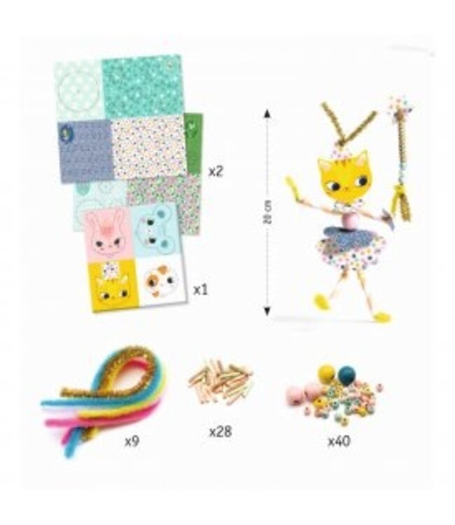 Djeco Poppetjes Rijgen Feeën