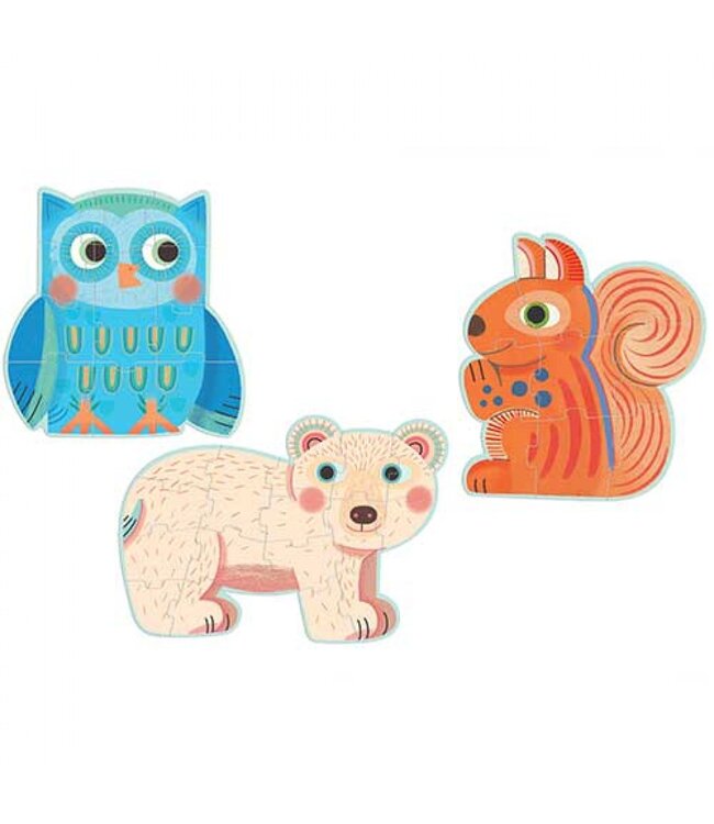 Djeco Puzzel Primo Bos