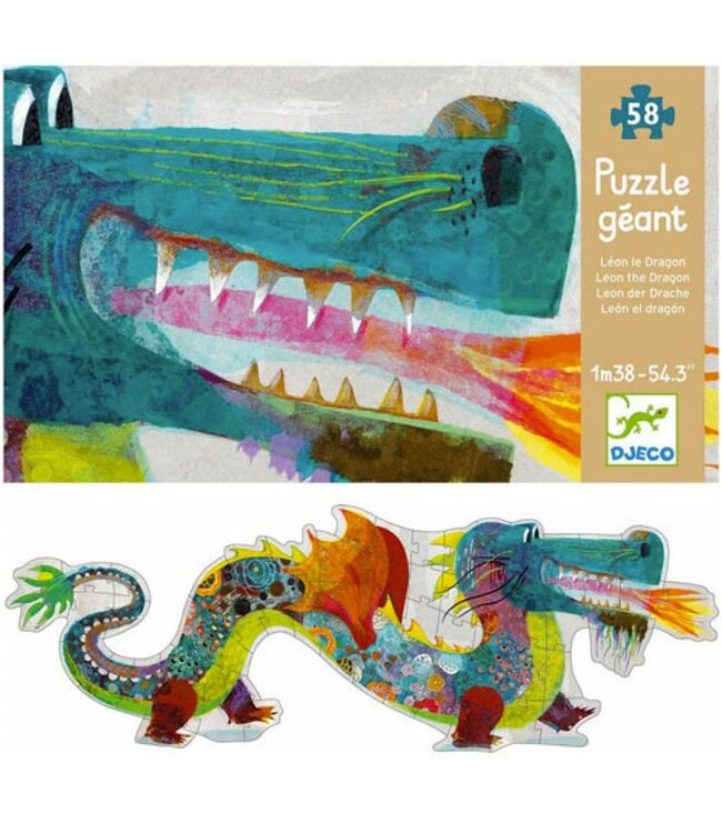 Djeco Puzzel Geant Draak