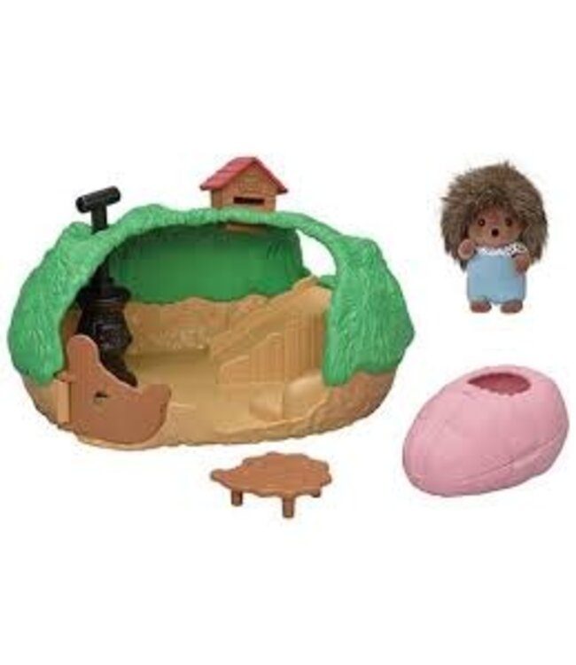 Sylvanian Families Baby Hedgehog Hideout