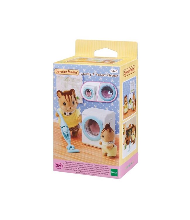 Sylvanian Families Wasmachine en Stofzuiger