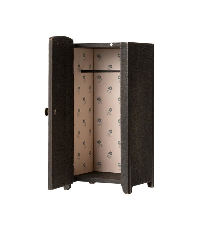 Maileg Mini Vintage Kast Zwart