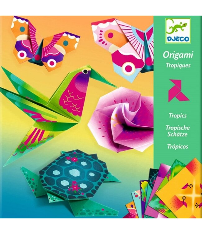 Djeco Origami Tropische Dieren