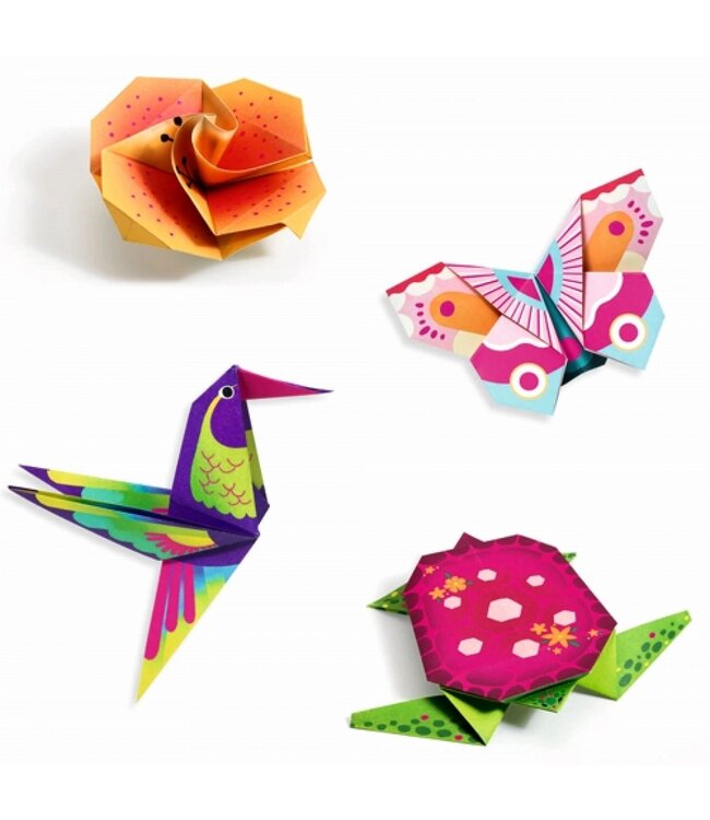 Djeco Origami Tropische Dieren
