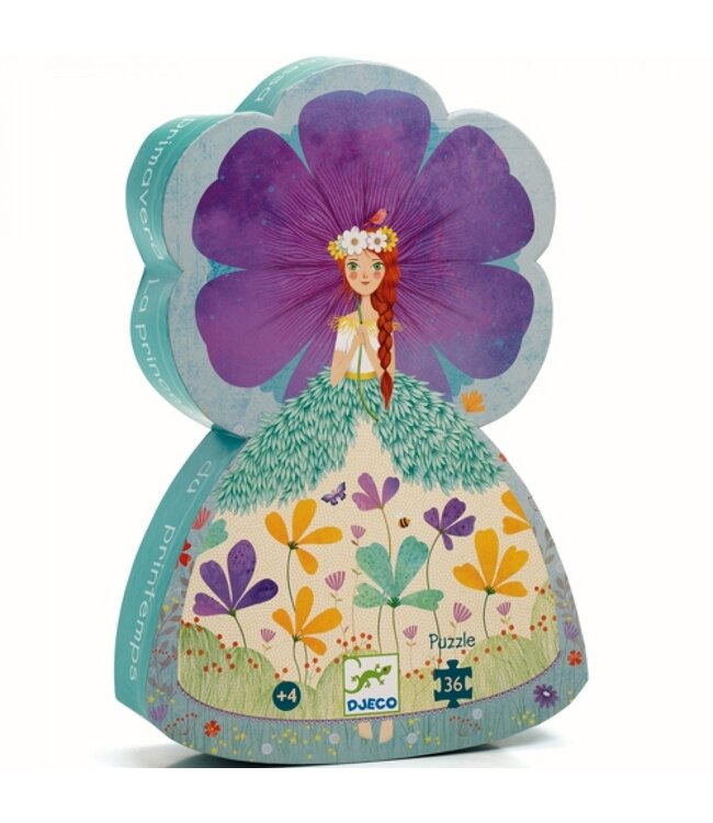 Djeco Puzzel Bloemenprinses