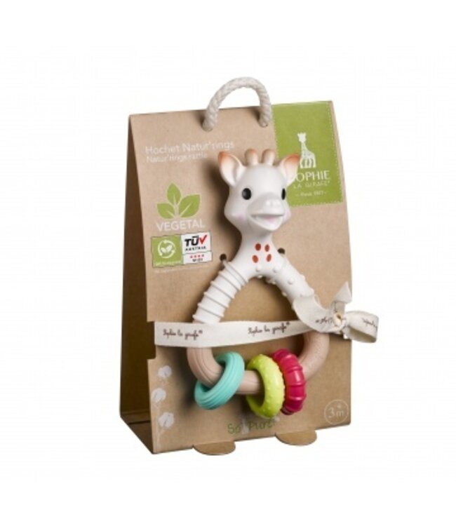 Sophie La Girafe So'Pure Natur'rings rammelaar