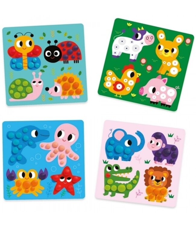 Djeco Knutselset klei Dieren