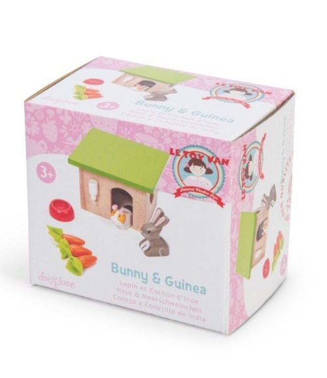 Le Toy Van Konijn & Cavia set