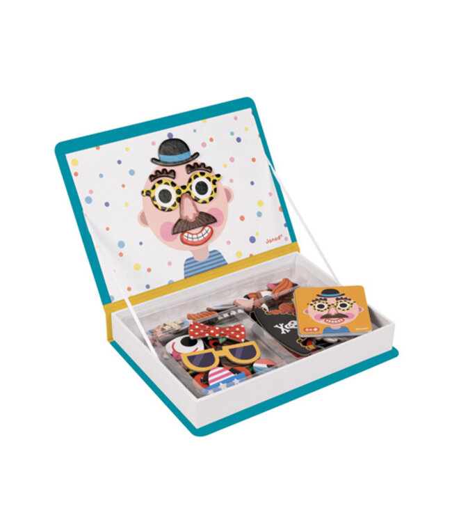 Magneetboek Crazy Faces