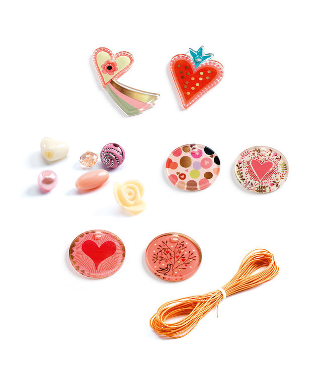 Djeco Kralen Hartjes