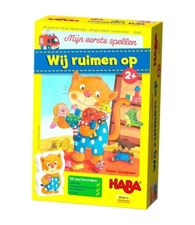 Haba Mijn eerste: Wij ruimen op spel