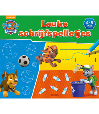 Deltas Paw Patrol; Leuke schrijfspelletjes