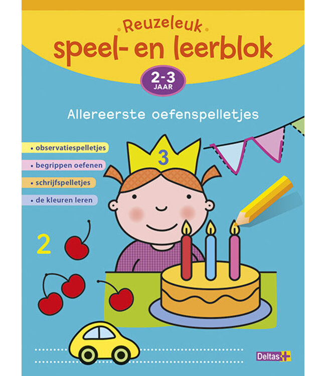 Deltas Speel & leerblok 2-3 jaar