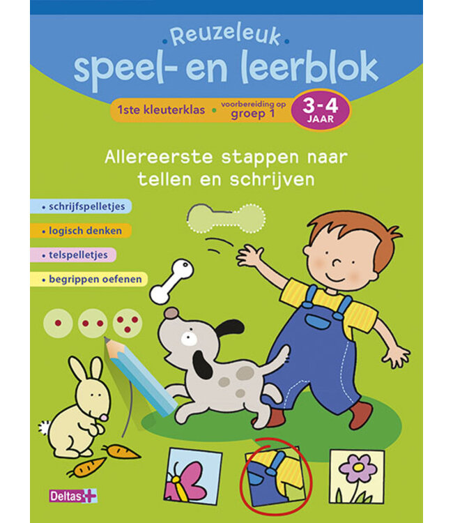 Deltas Speel & leerblok 3-4 jaar