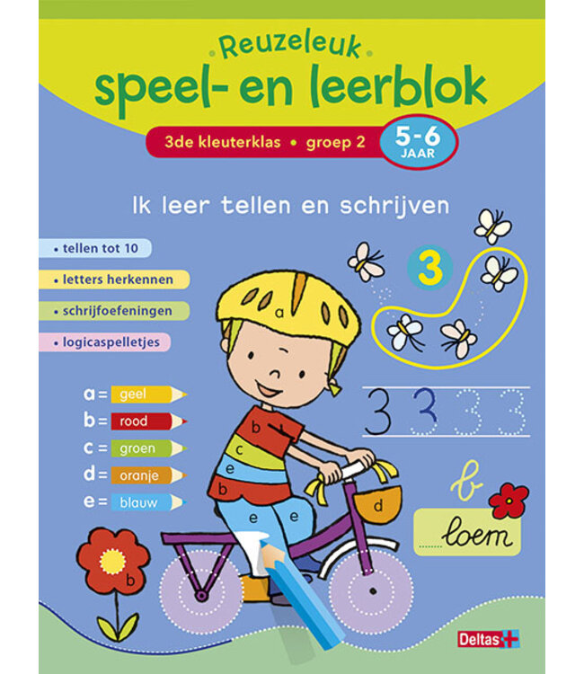 Deltas Speel & leerblok; Tellen & Schrijven